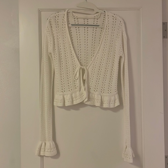 Tularosa Sweaters - Tularosa Ohana Crochet Cardigan